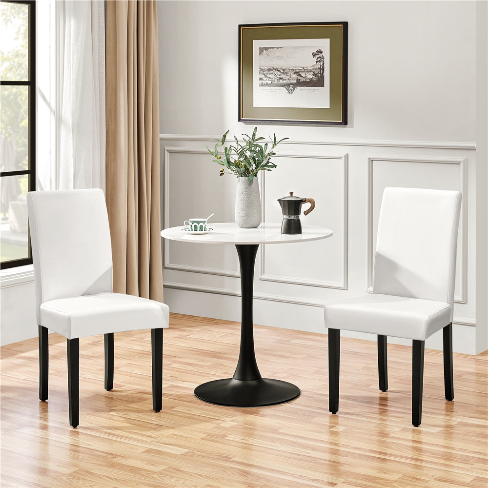 4-Piece Set Upholstered Dining Chair for Kitchen and Home Office