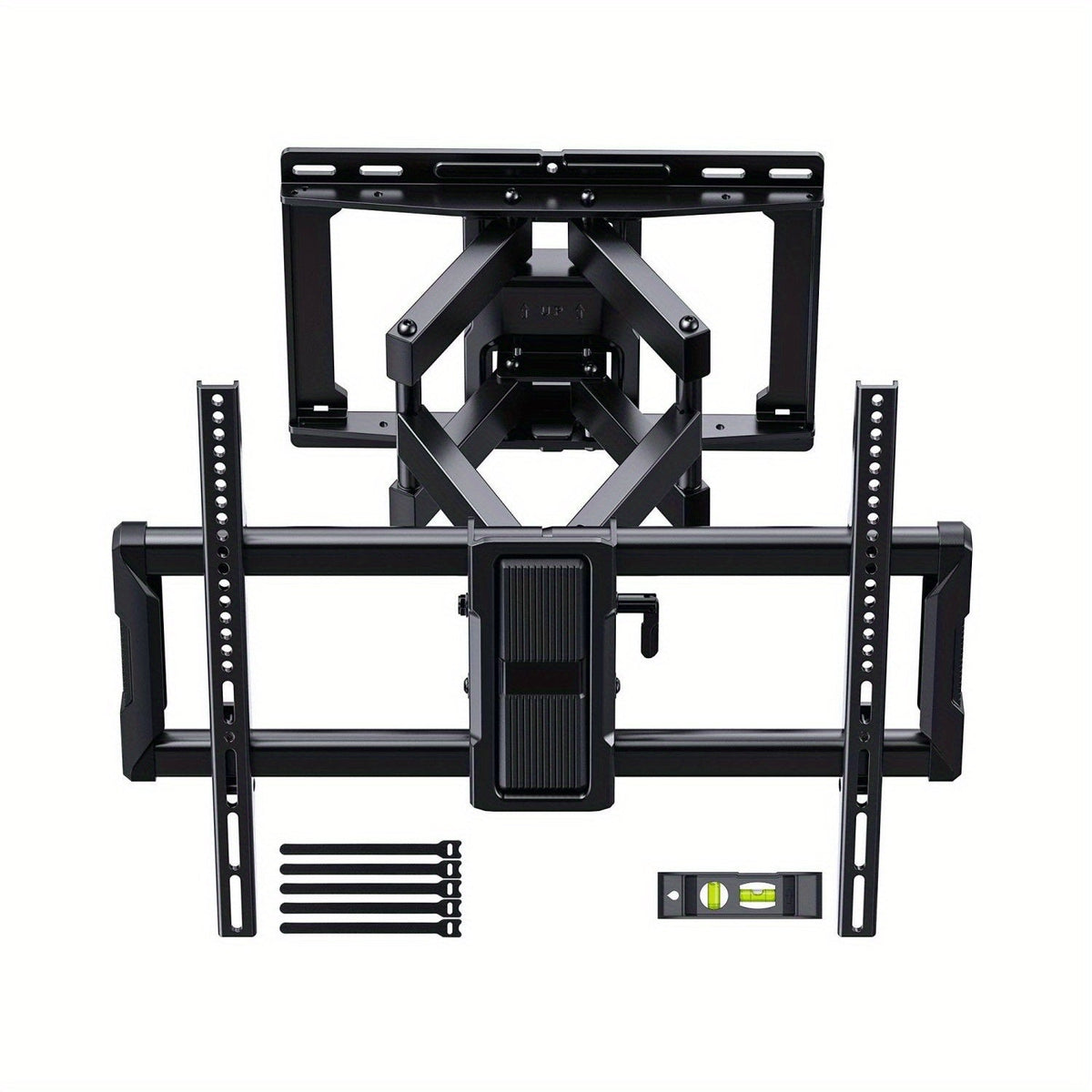 Dual-Arm Full-Motion TV Wall Mount for 40-85 Inch Screens with VESA Patterns up to 600 x 400mm