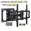40-86 Inch TV Wall Mount with Full-Motion Adjustment and Tilt and Swivel