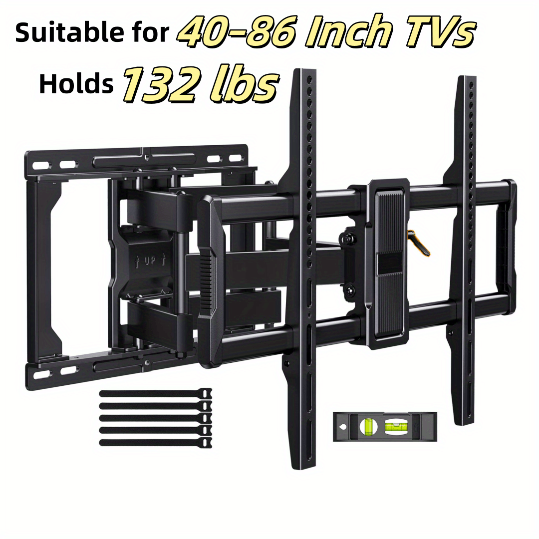 40-86 Inch TV Wall Mount with Full-Motion Adjustment and Tilt and Swivel