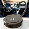 Cable-Attached Wireless CarPlay or Android Auto Adapter with Three Checkout Identities Pictured