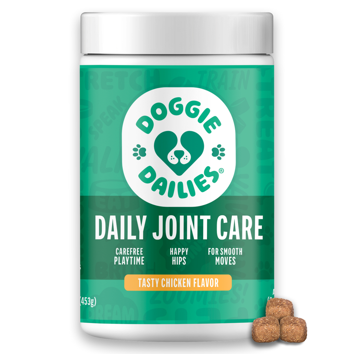 Glucosamine Joint Support Soft Chews for Dogs, Chicken - 225 Chews