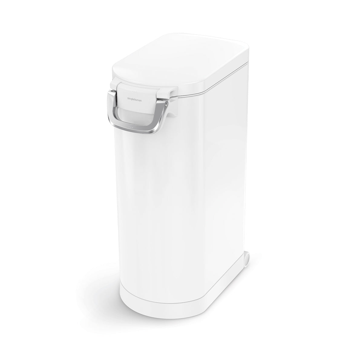 Extra Large Airtight Pet Food Storage Bin, X-Large / White