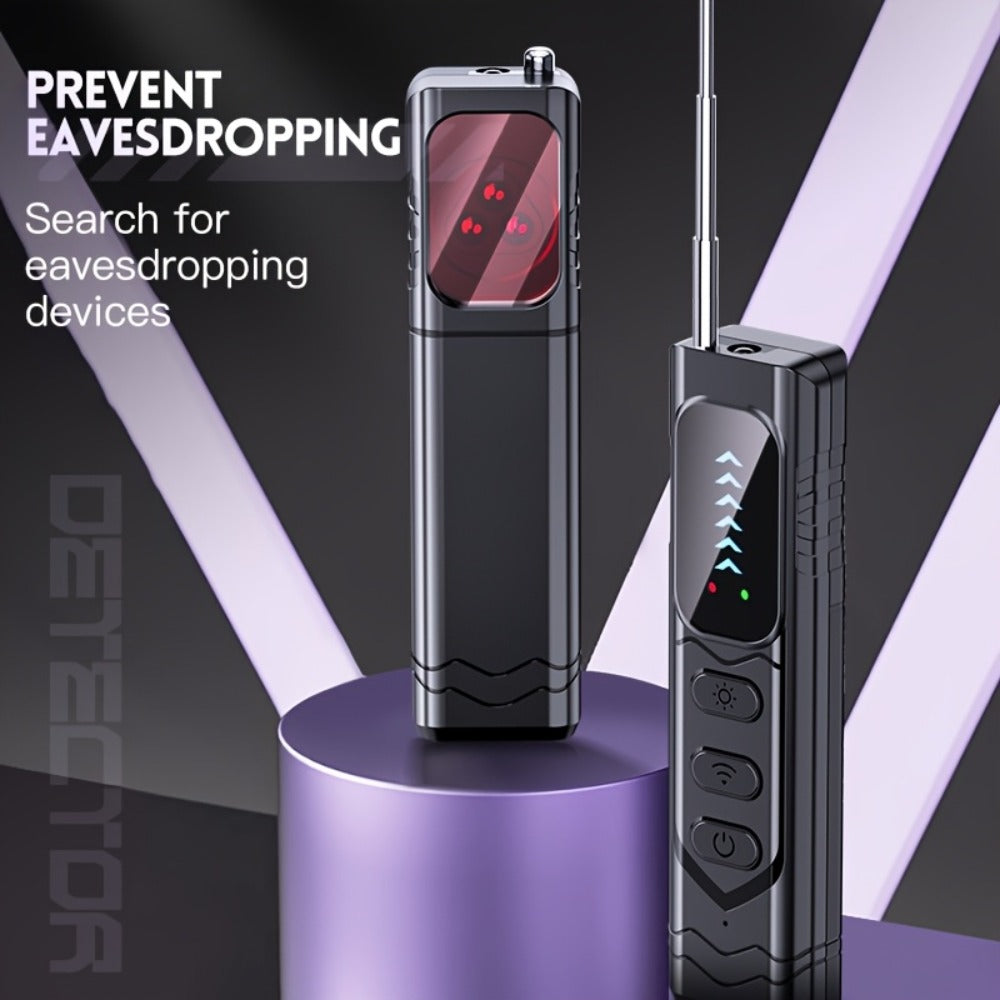 Smart Bug Detector Anti-Spy Camera Finder with Anti-Eavesdropping, Anti-Tracking & Anti-Stealing Detection