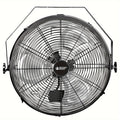 Wall Mounted Fan 18"/16" with 3 Speed Settings, Quiet Electric Fan for Home, Garage & Industrial Use