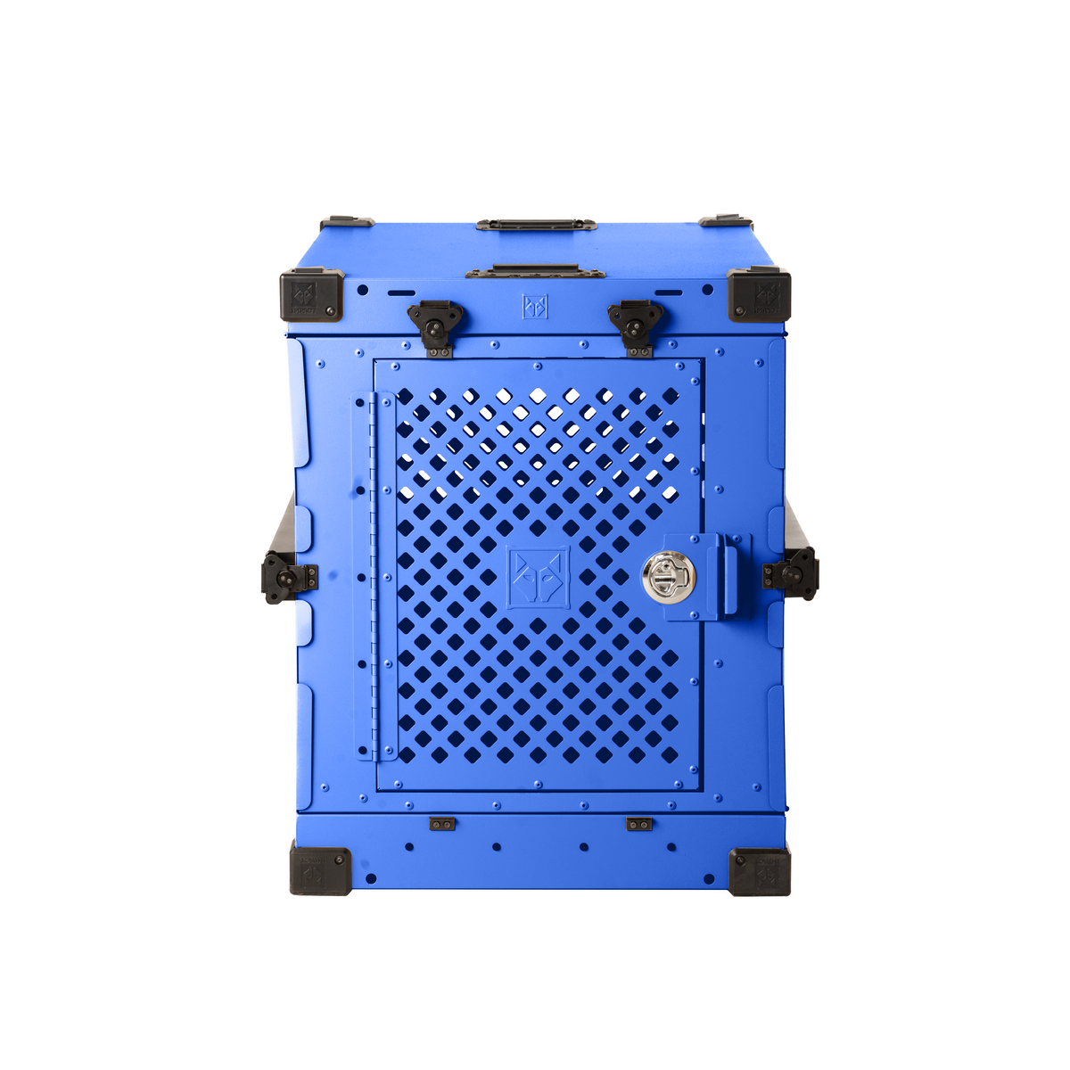 Collapsible Hard-Sided Dog Crate, 24" / Blue