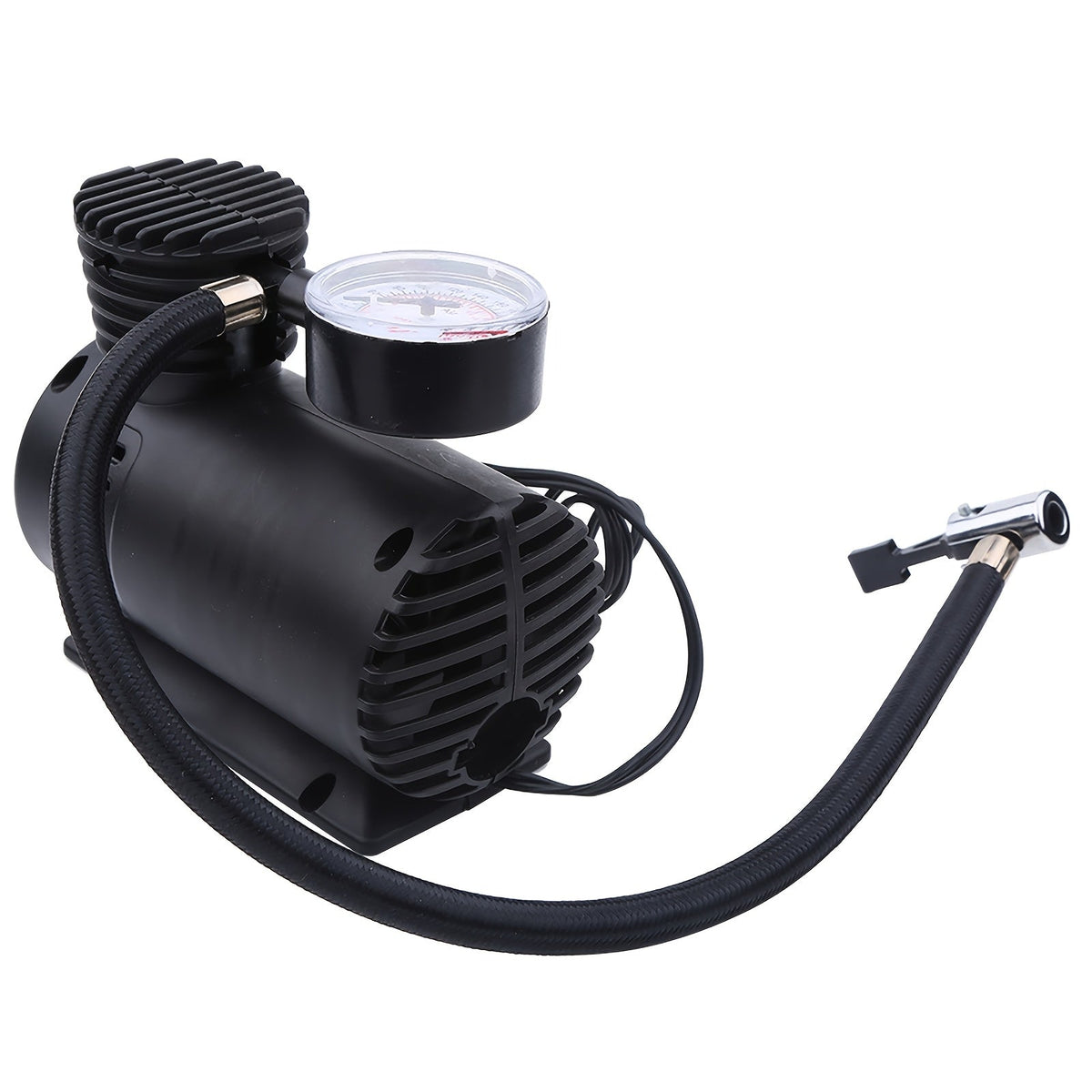 Portable Mini Air Compressor 12V 300PSI – Multi-Use Inflator Pump for Car Tires, Bikes, Balls & Inflatables