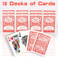 2026 World Cup Playing Cards, Bulk 24 Decks Set, Premium Coated Cardstock, Standard Size 2.5"x3.5"