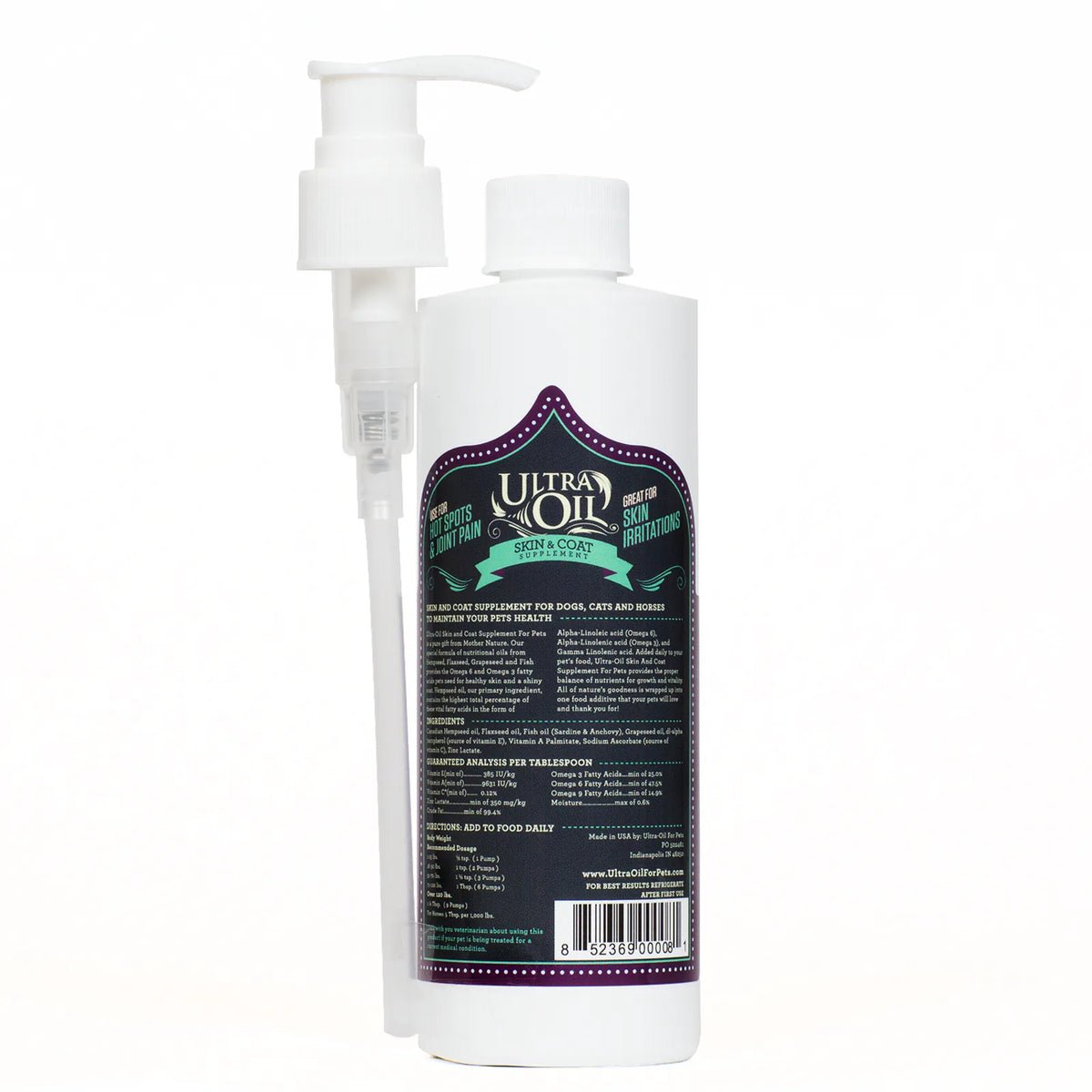Ultra Oil Skin and Coat Supplement For Dogs and Cats product image 4
