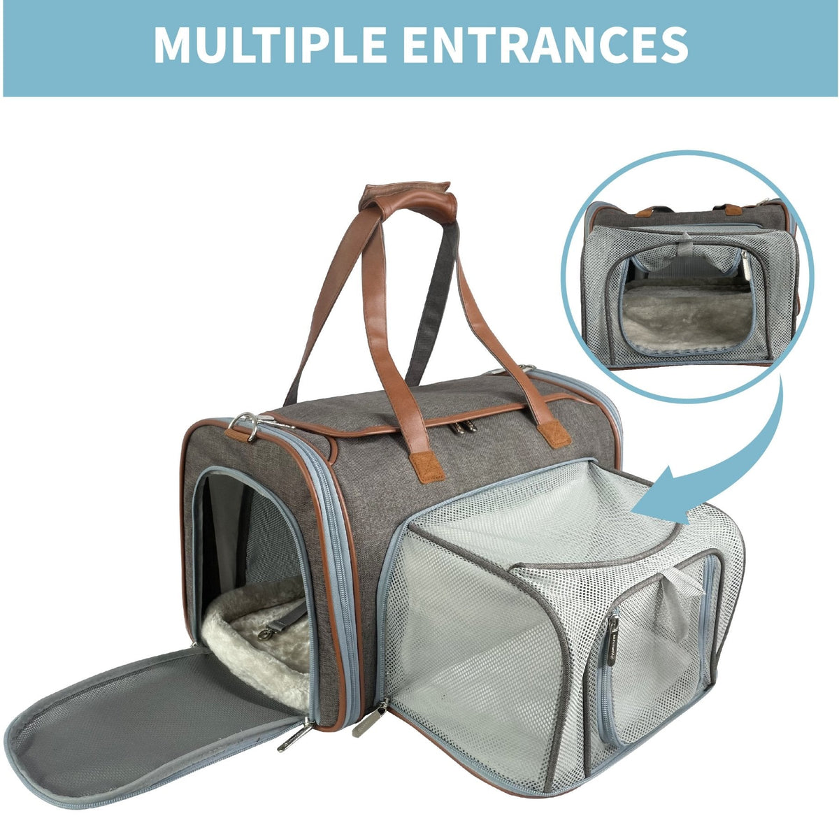 Mr. Peanut's Gold Series Big Apple XL Expandable Pet Carrier V3.0 product image 7