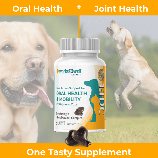 Dog Oral Health and Mobility Support Supplement, 30