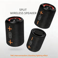 Portable Bluetooth Speaker S10 with RGB Breathing Lights, Dual-Channel Pairing and Battery or USB Power
