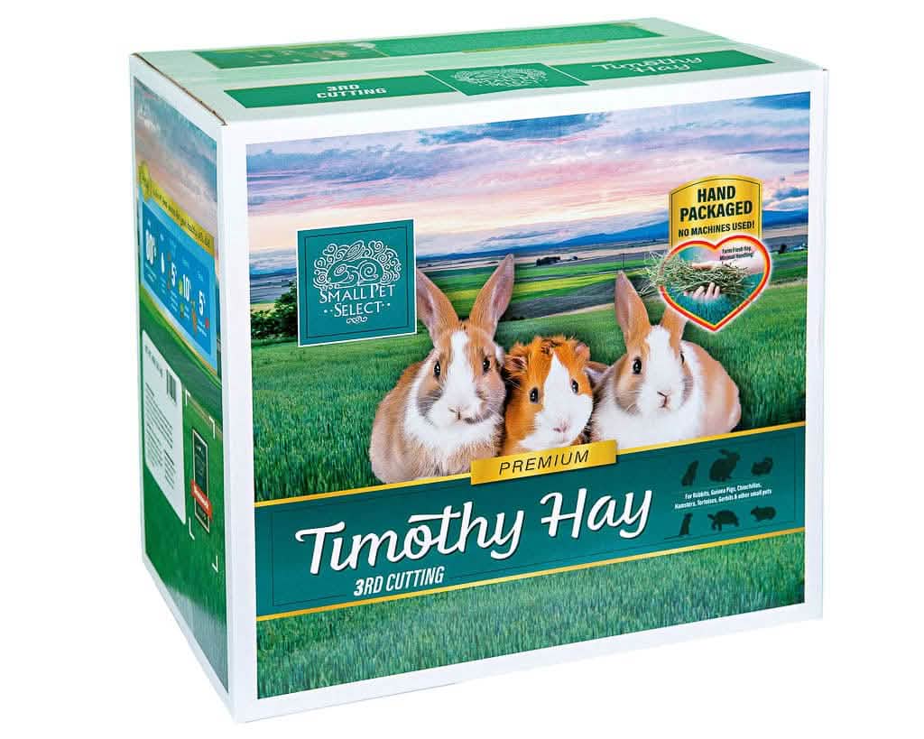 Third-Cutting Timothy Hay for Small Animals, 40lb