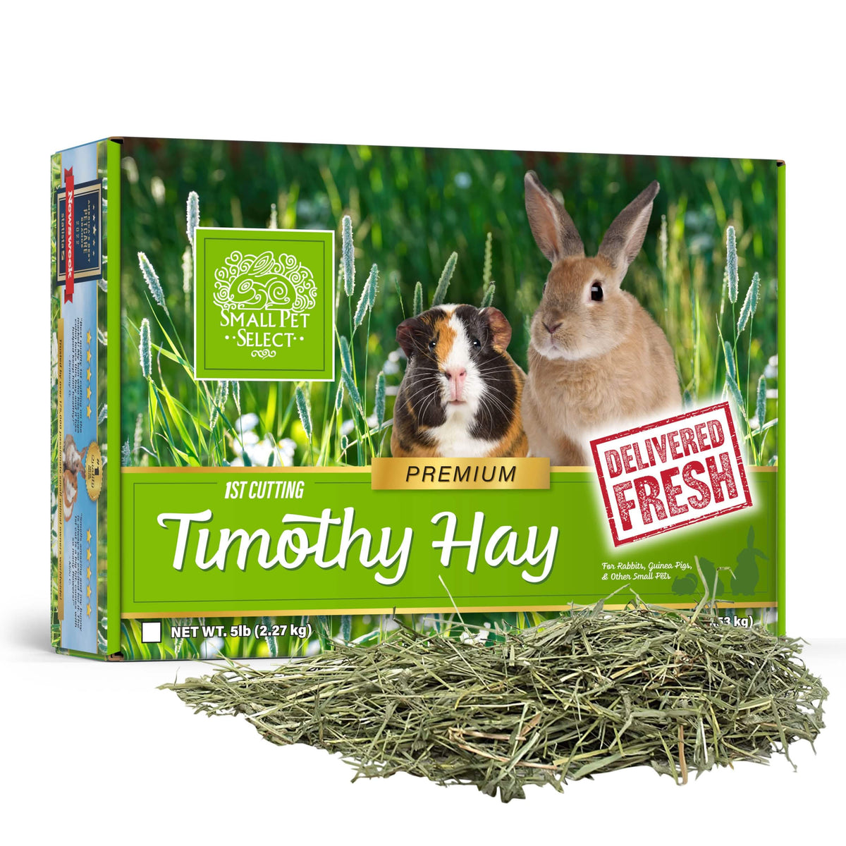 First-Cutting Timothy Hay for Small Animals, 5lb