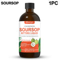 Soursop Bitters Liquid Herbal Supplement, Gut Health Support with Moringa, Oregano & Ashwagandha