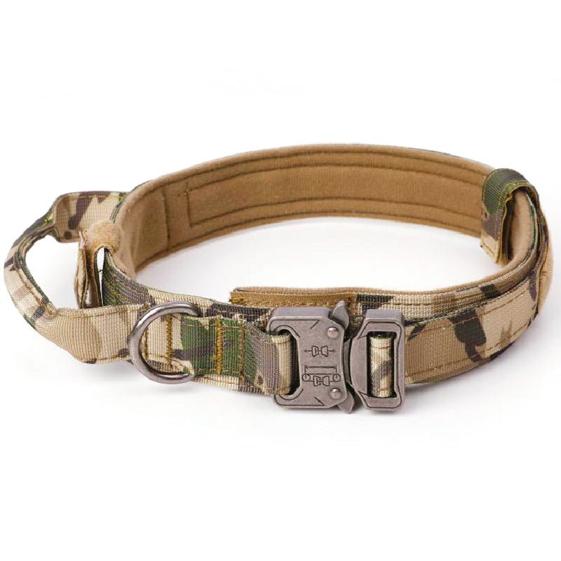 Padded Tactical Dog Collar, MultiCam / Medium (13-17 in)