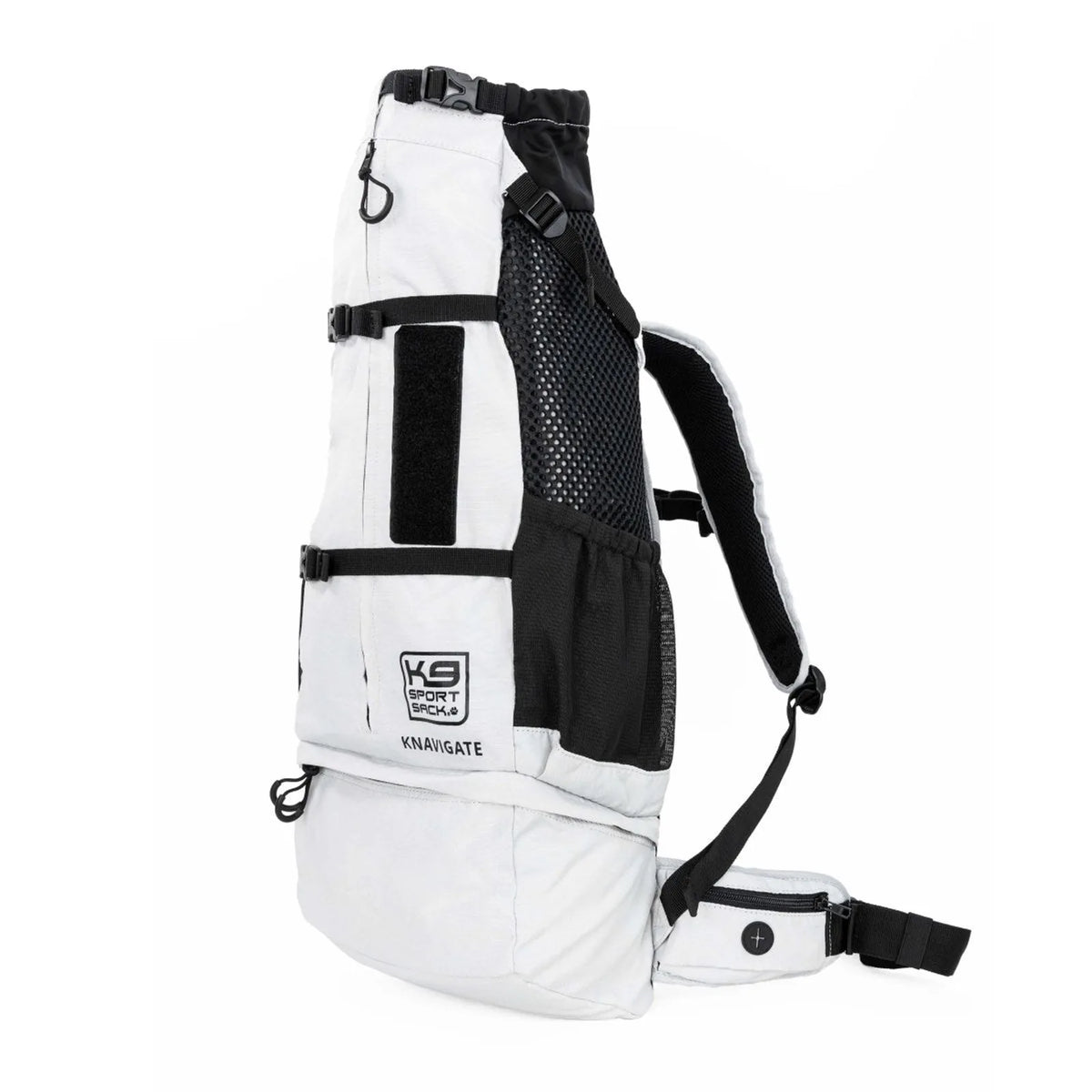 Knavigate | Advanced Dog Carrier with Internal Frame & Hip Belt Small (13"-16" from collar to tail) / Lunar Rock variant