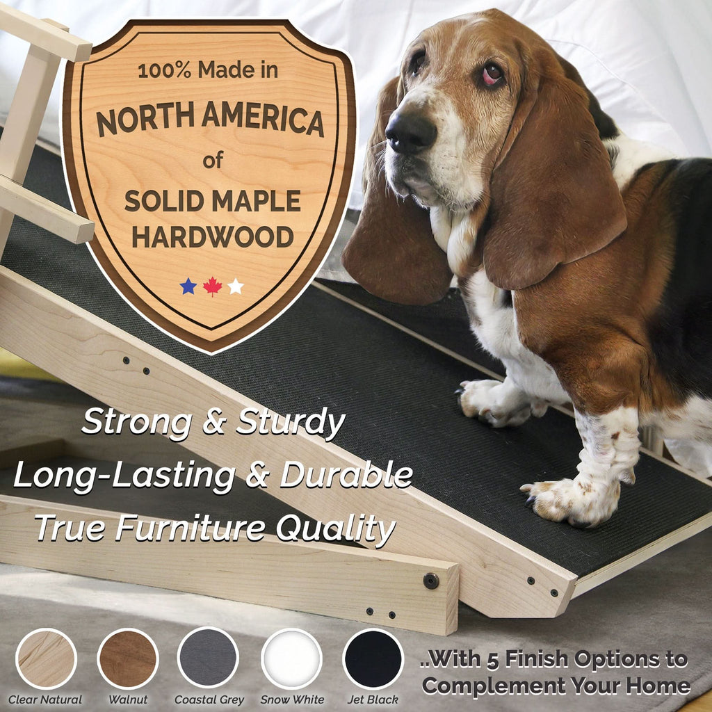 DoggoRamps dog ramps made in n. America solid furniture grade wood