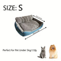 Orthopedic Dog Bed Luxury Extra Large Fluffy Winter Warm Pet Couch, Cat Sofa Kennel Cushion Pad for Small Medium Large Dogs Cats up