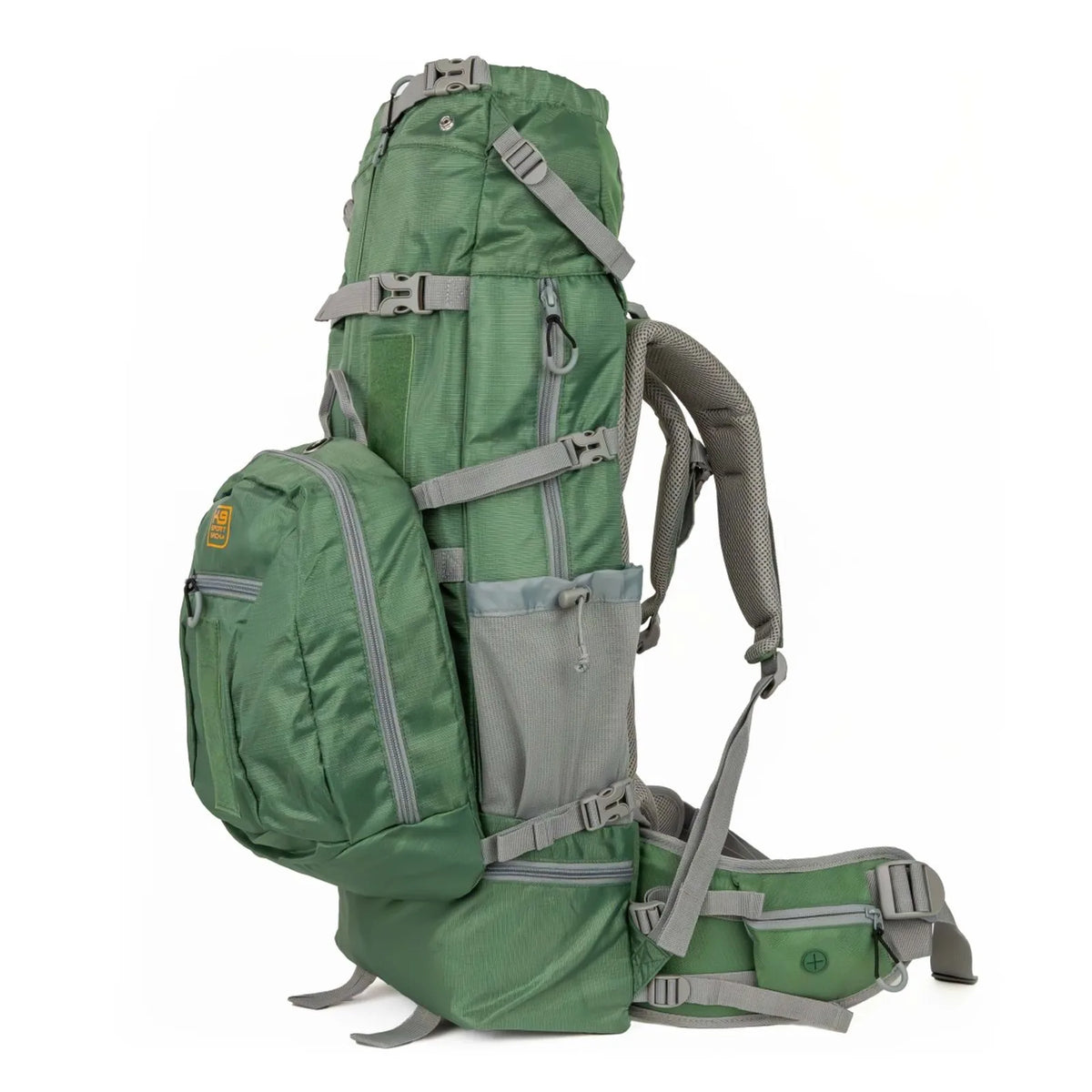 Kolossus | Big Dog Carrier & Backpacking Pack X-Large (23"-25" from collar to tail) / Myrtle Green variant
