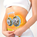 Electric Slimming Massage Machine, Portable Body Sculpting Device for Abdomen, Arms & Legs, EMS Stimulator Fitness Toner