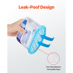 Moisture Absorber Boxes 6 Pack 500ml Calcium Chloride Dehumidifier Box Fragrance Free for Home Cooking, Dining and Outdoor Meals