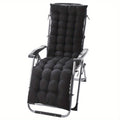 49-Inch Fabric Chaise Lounge Cushion with Multiple Color Options for Patio