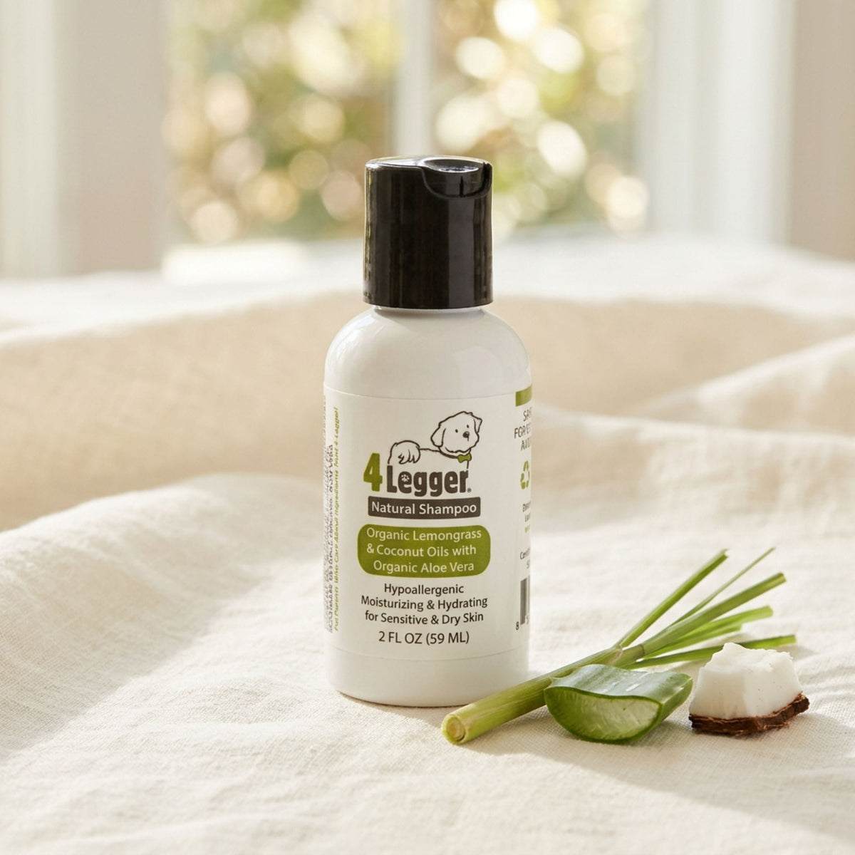 Organic Dog Shampoo 2 oz