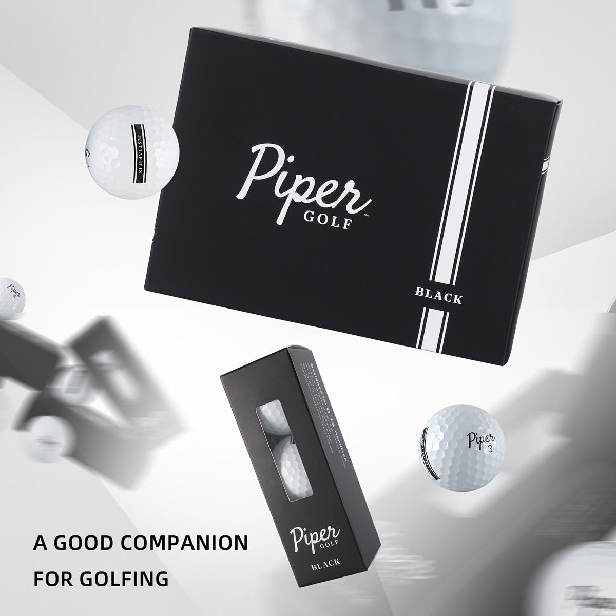 Golf Balls 3-Ply PU Cover with Soft Feel & High Visibility Colors, Professional Distance Golf Ball for Competitive Play and Training