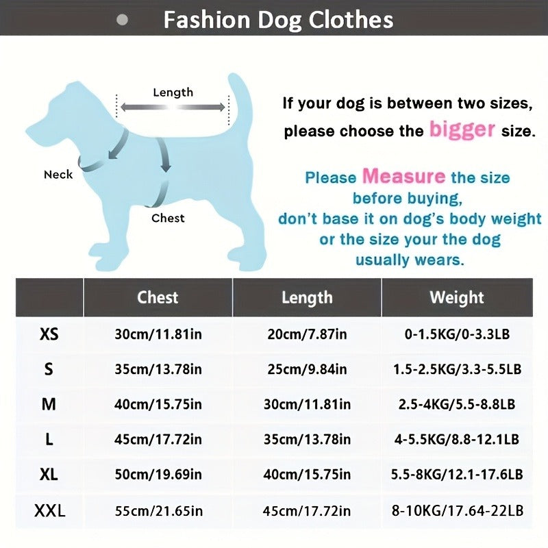 Cable-Knit Dog Turtleneck Sweater with Fair Isle Pattern, Beige or Blue and Five XS–XL Sizes