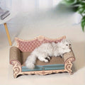 Cat Scratching Board Sofa – Chaise Longue Cat Bed with Anti-Scratch Protection | L-Shaped Vertical Scratcher, Wear-Resistant & Non-Shedding