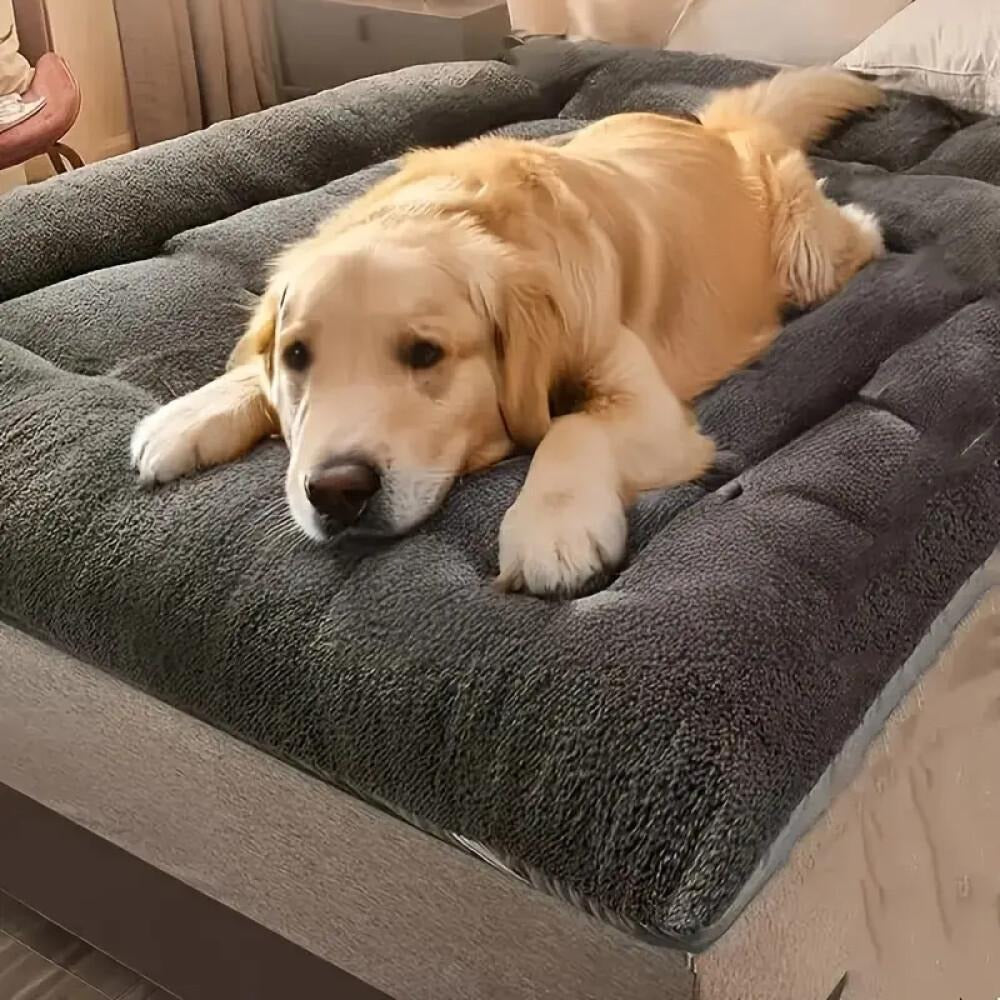 Dog Sofa Bed Extra Large Plush Ultra-Soft Pet Mat – Thick Polyester Fiber Filled Couch Bed for Small Medium Large Dogs