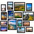 Picture Frames Collage Wall Decor 15pcs – Photo Gallery Frame Set Multi Size 8x10 5x7 4x6 for Wall Mounting & Tabletop Display