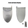 Portable Foldable Ironing Board with Hanging Plate Ironing Gloves Cleaning Rod Sturdy Frame Non-Slip Surface Space-Saving for Travel