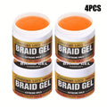Extreme Hold Braid Gel & Edge Control Hair Wax Pomade – Anti-Frizz, Moisturizing, Long-Lasting for Braids, Locs, Twists & Sleek Styles