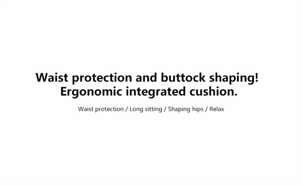 Ergonomic Seat Cushion for Tailbone & Lumbar Pain Relief – Memory Foam L-Shaped Car & Office Chair Cushion for Truck Drivers & Long Sitting
