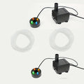 USB Fountain Pump for Aquarium Fish Tank for Garden, Patio and Yard Use, with the Listed Configuration