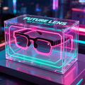 Smart Glasses Translation Eyewear with Bluetooth Open-Ear Speaker, Built-In Microphone and Black Frame