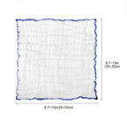 8pcs Cotton Dish Cloths Super Absorbent Reusable Kitchen Cleaning Towels Soft Dishcloths for Home Dining Room