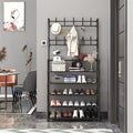 5-Tier Metal Shoe Racks And Entryway Organizers for Practical Everyday Home Use