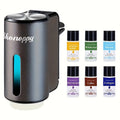 Car Air Freshener Diffuser USB Aromatherapy Humidifier with 3 6 10 Bottles Essential Oils for Entryways, Bedrooms and Living Spaces