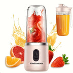 Portable Blender Rechargeable, Mini Personal Juicer for Smoothies, Milkshakes & Juice, USB Charging
