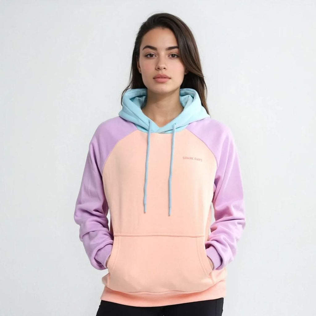 Cotton Candy Human Hoodie, S