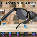 Smart Audio Glasses Open Ear Wireless HD Immersive Sound for Bedside Audio, Alarms and Room Entertainment