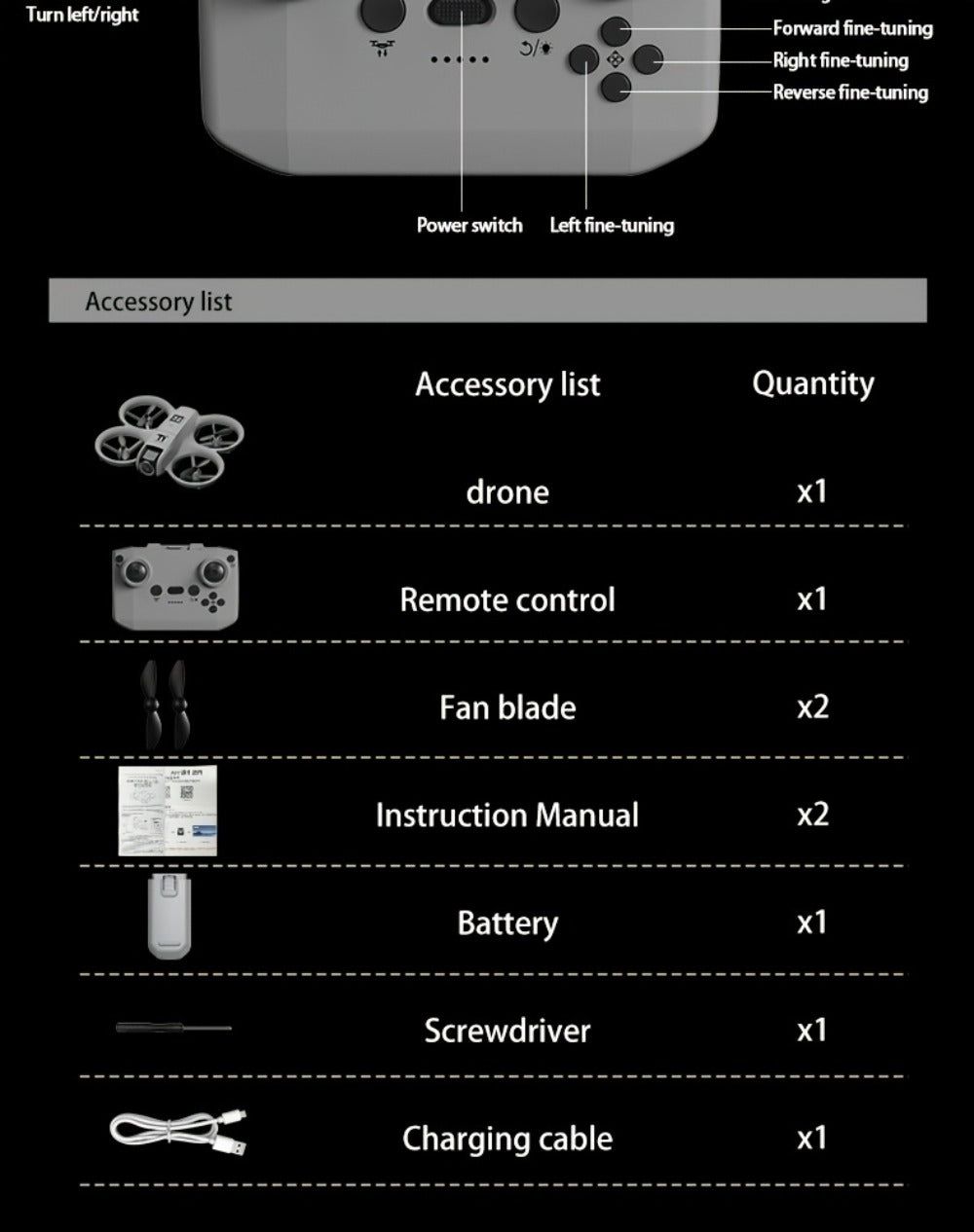 180° Rotating Dual Camera Drone Optical Flow Positioning Gyroscope Stabilization 360° Roll One-Button Takeoff Landing Calibration