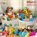 Rope Toys for Dogs, Dog Toy Gift Box 20pcs Chew Resistant Interactive Set – Variety Pack with Tug of War Rope Toys Squeaky Toys & More