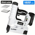 Cordless Stapler Brad Nailer 2-in-1 4V / 20V No Compressor, with Battery, Charger & 1600pcs Nails & Staples