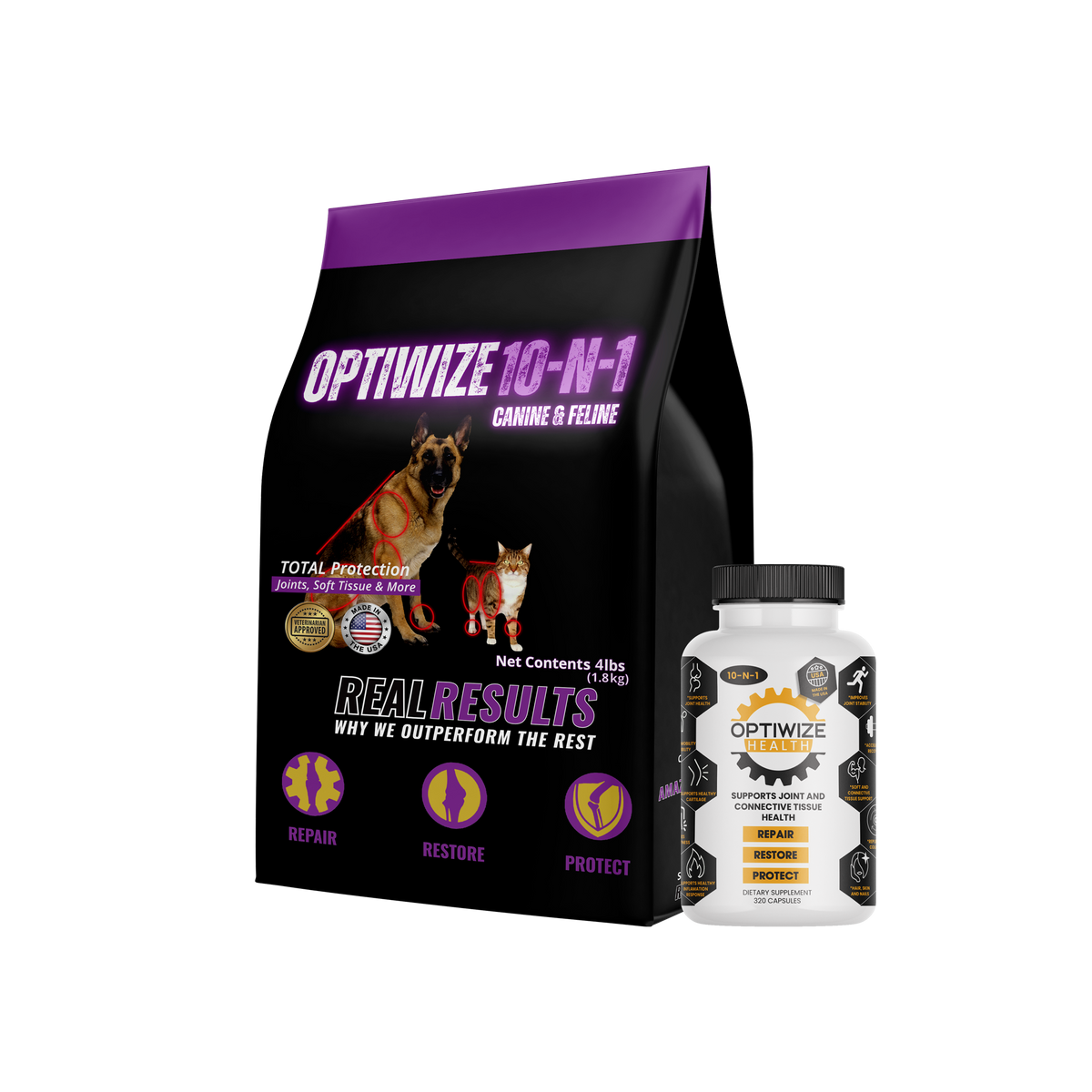 Collagen Joint Support Supplement, 4lbs + Human