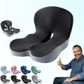 Wide One-Piece L-Shaped Seat Cushion with Integrated Back, Zippered Cover and Three Color Options