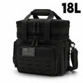 Tactical Insulated Cooler Lunch Box with MOLLE Webbing – Expandable & Leakproof, 3.7 Gal or 18L, for Hunting, Camping
